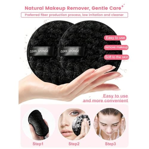 HGHDBT 72Pcs Black Makeup Brushes Set Professional with Case Premium Synthetic for Foundation Concealer Blush Eyeshadow Powder Contour Makeup Brush Kit Face Eye Make up Brushes & Tools - Thumbnail 5