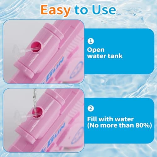 Prank Water Gun 3 Pack, Two-Way Squirt Gun with Reverse Spray, Hilarious Novelty Toy for Summer Parties, Beach & Pool Water Fighting Activities, Funny Gag Gift for Adults & Kids - Thumbnail 6