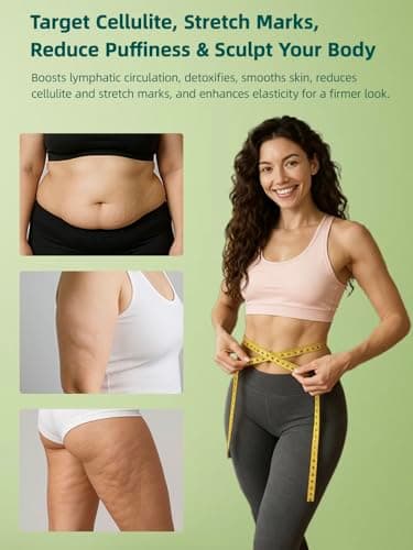 DiDEER Lymphatic Drainage Massager & Anti Cellulite Massage Tool, for Legs, Arms & Belly, Body,Helps Reduce Stretch Marks & Cellulite, Body Sculpting Machine - Thumbnail 3