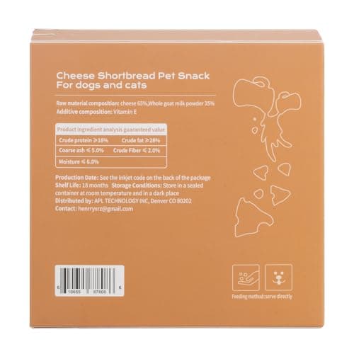 APL Freeze-Dried Cheese Treats for Dogs & Cats, 1.76 oz | All-Natural Cheese & Goat Milk Powder Recipe | Healthy Training Snacks, Food Toppers & Travel-Friendly Treats - Thumbnail 6