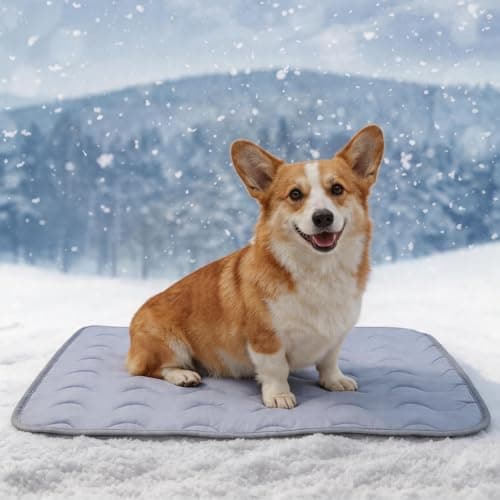 AUPETEK Dog Cooling Mat Non-Toxic Self Cooling Pad for Dogs Cats in Hot Summer Cool Pad Washable & Easy Clean - Image 1