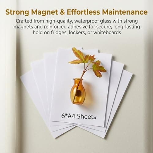 10Pcs Fridge Magnets, Mini Vase Magnets for Fridge with 10Pcs Artificial Flowers,Cute Glass Flowers Pot Refrigerator Magnets for Kitchen Home DIY Decoration,Gifts for Women Mom Family and Friends - Thumbnail 4