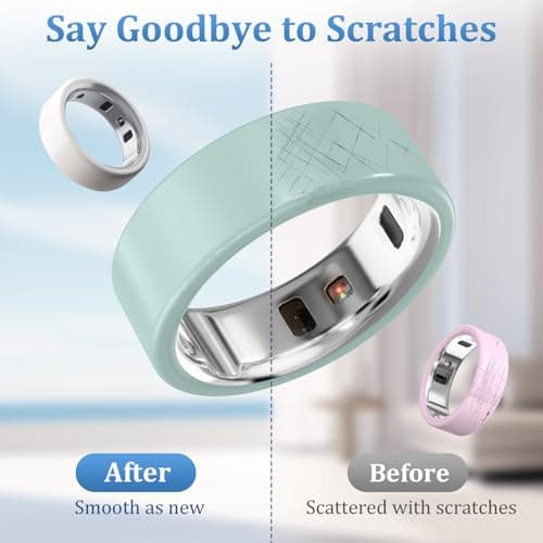 YWXTW Polishing Pad Designed for Oura Ring 4 Ceramic, [Scratch Remover] [Restore Finish], Ring Buffing & Cleaning Kit for Oura Ceramic, 2 Pack - Thumbnail 4