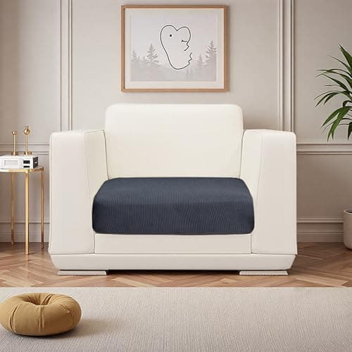 UWWGKK Stretch Couch Cover for Sectional Sofa - Multiple Patterns & Colors,Sofa Cover Design for L-Shaped Couches (1 Pcs for Large) - Thumbnail 4