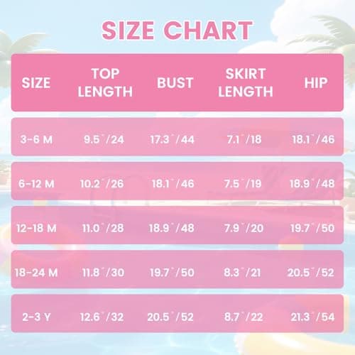 DivingBirds Baby Girls Toddler Two-Piece Swimsuit with Hat, Ruffle Bowknot Bathing Suit Swimwear Set Pink and White for 3-4 Years - Thumbnail 6