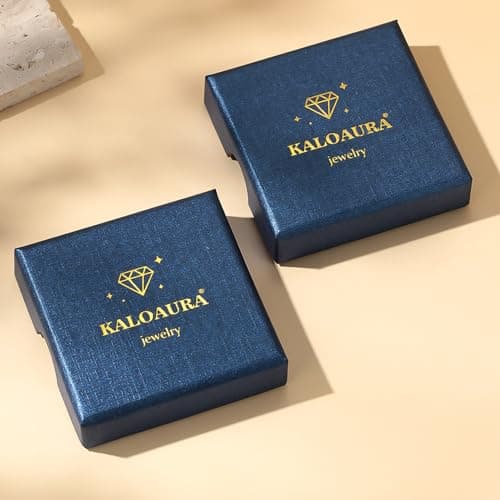 KALOAURA Gold Silver Stackable Rings for Women Non Tarnish, 14k Gold Plated Interlocking Stack Ring Set Chunky Cubic Zirconia CZ Multi-Link Mixed Connected Band Thumb Rings Jewelry for Gift - Thumbnail 6
