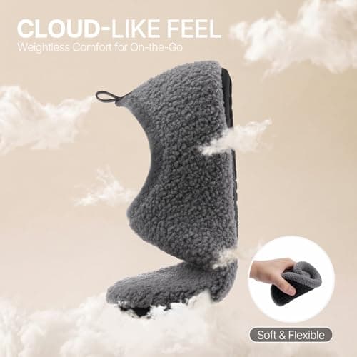 ATHMILE House Slippers for Women Men Lightweight Barefoot Slippers Non-Slip Indoor Outdoor Slipper Socks Cozy Slip-on House Shoes for Home Travel Yoga Camping Hospital Gifts for Women Men - Thumbnail 5