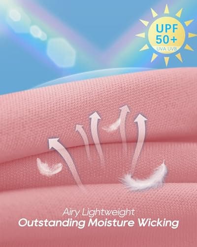 G4Free Running Tank Tops for Women Spaghetti Workout Fast Dry Athletic Racerback Gym Yoga Tanks Lightweight (Pink,L) - Thumbnail 3