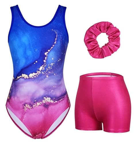 beautyin Leotards for Girls Dance Leotard Sleeveless Unitards Biketards Activewear Suits - Image 1
