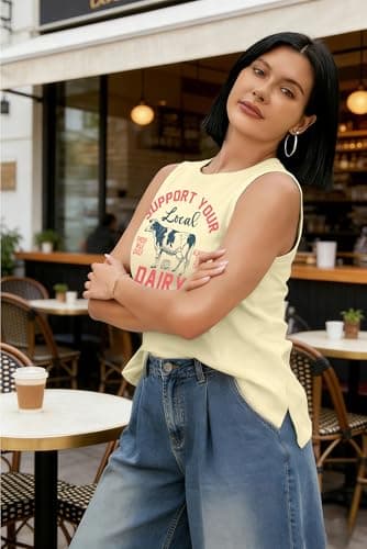ASTANFY Maternity Nursing Tank Tops for Breastfeeding Friendly Zip Maternity Tank Tops Mama Sleeveless Breastfeeding Shirts Apricot - Thumbnail 4