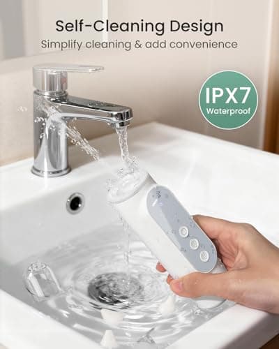 GROWNSY Nasal Aspirator for Baby, Upgraded 5 Suction Levels Baby Nose Sucker, IPX7 Waterproof Electric Nose Suction for Baby, Booger Sucker for Toddlers with Automatic Cleaning &Music &Light Functions - Thumbnail 6