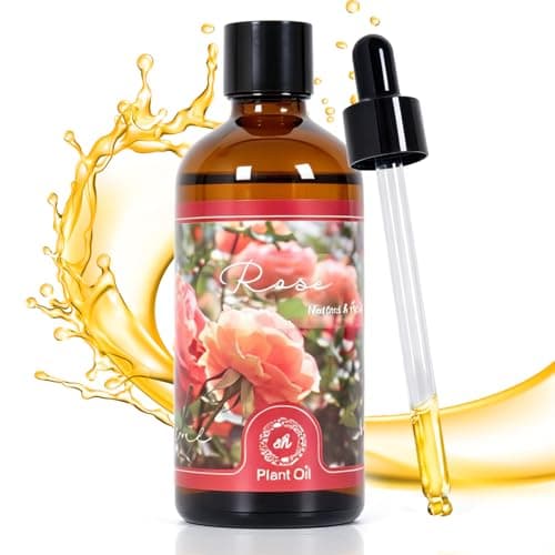 Essential Oil Rose 3.38 fl oz with Glass Dropper, Pure Fragrance Oils - Image 1