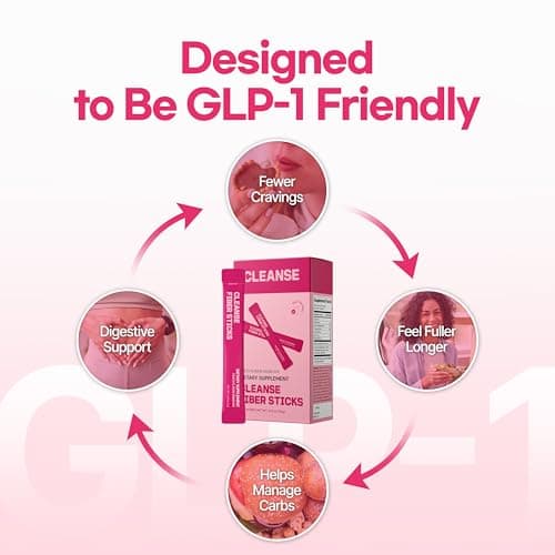 dr.blet Soluble Fiber GLP-1 Friendly 20 Packets on the go to Support Weight Management & Gut Health, Peach Flavor, Korean Beauty with Psyllium Husk Powder Drink Supplement - Thumbnail 3
