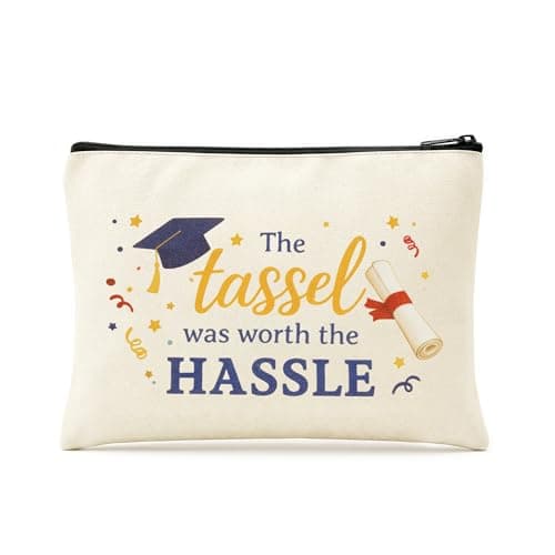 EURGANT 2026 Graduation Gift for Her - Makeup Bag, College Graduation Gifts for Daughter, Granddaughter, Sister, Niece, Graduation Makeup Bag - Image 1