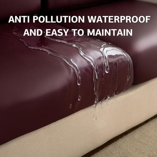UWWGKK Waterproof Couch Covers, Stretch Couch Covers with Dirt-Resistant for Sectional Sofa,L Shape Sofa(1 Pcs for Large) - Thumbnail 3