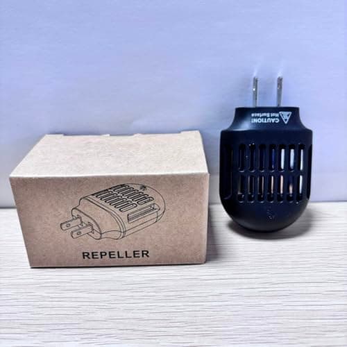Simashts Mosquito Repeller, Electronic Mosquito Repellent Plug in Indoor Use, No Candles or Flames,DEET-Free, for Home, Bedroom, Office, Kitchen (Black) - Thumbnail 6