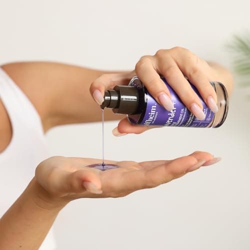 ALFHEIM Lavender+ Purple Hair Oil for Blonde, Silver & Color-Treated Hair – Anti-Brass & Frizz Control Serum – Restores Shine, Smoothness & Cool Radiance – with Grape Seed Oil – 3.38 oz / 100 ml - Thumbnail 5