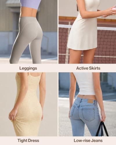Ubras Seamless Underwear For Women, No Show Hipster Underwear Women Pack, Confortable Stretch Sexy Bikini S-2XL Black + Nude (3 Pack) S - Thumbnail 6
