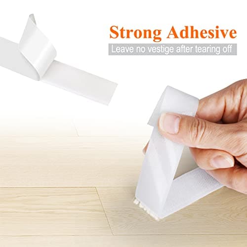 Zhaman 1 Inch x 29.5 Ft Sticky Back Strips, Heavy Duty Self Adhesive Mounting Tapes with Strong Industrial Strength, Classroom Must Have Teacher Supplies for Handmade Craft Art and Couch - Thumbnail 3