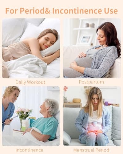anthuth Period Underwear for Women High-Waist, Leakproof Reusable Panties for Heavy Flow & Bladder Leak Incontinence - Thumbnail 5