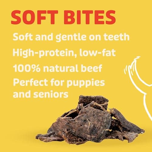 Lovie Beef Lung Dog Treats - Dehydrated Air Dried Soft Bites, Single Ingredient, Protein Rich, 16 oz - Thumbnail 5