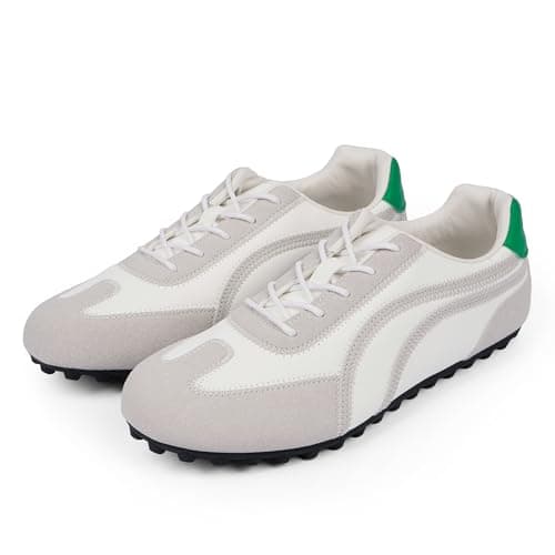 QIY Sneakers for Women Casual White Women's Fashion Sneakers Comfortable White Grey Walking Tennis Shoes Slip on Fall Cute Shoes 2026 Size 11 - Thumbnail 5