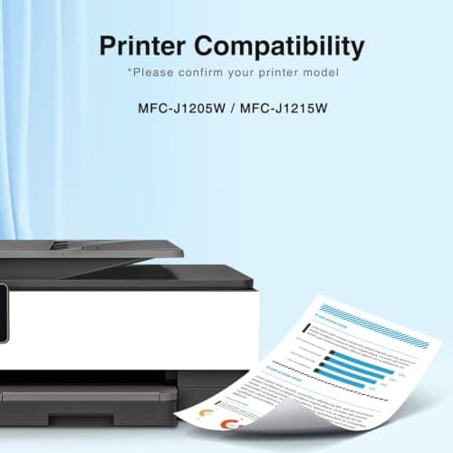 Starink LC404 MFC-J1205W LC404XL Ink Cartridges for Brother Printer 404XL LC 404 XL for MFC-J1205W MFC-J1215W MFC J1205W J1215W XL, LC404 4 Pack Black Cyan Magenta Yellow - Thumbnail 2
