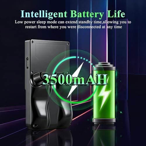 Retro Game Console R36T Handheld Game Console with 64GB Preloaded Games, Support WiFi Networked Fighting, 3.5" IPS Screen, Portable Emulator for Family, Adults & Nostalgic Players (White R36T 3.5") - Thumbnail 5