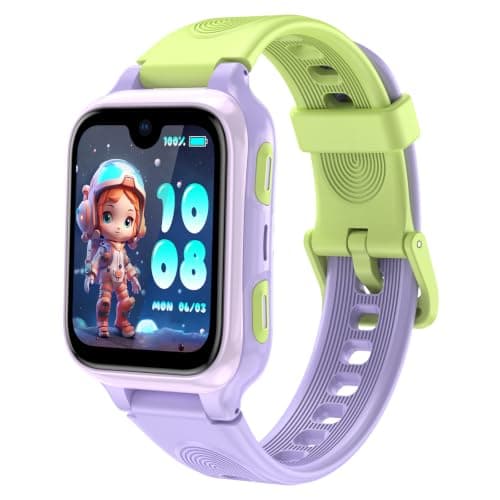 LAGENIO K9 Smart Watch for Kids with GPS Tracker, AI Voice & Video Call,1.78" AMOLED, 4G Smartwatch with SOS, Parental Controls, School Mode, IP68 Waterproof Kids Smartwatch for Teens Ages 6 and Up