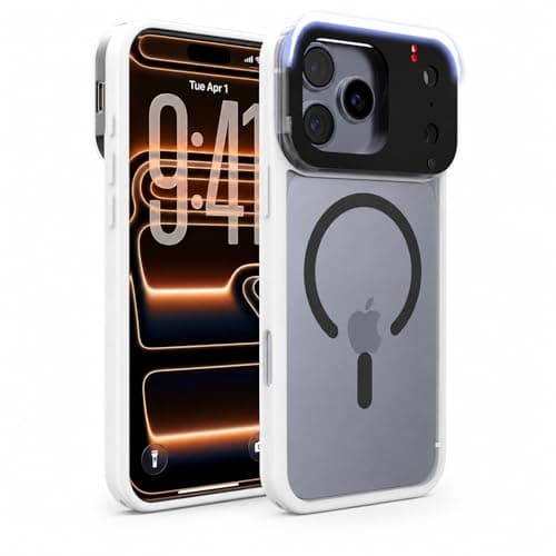 Magsafe iPhone 17 Pro Max Case, with Selfie Light IR Hidden Camera Detector