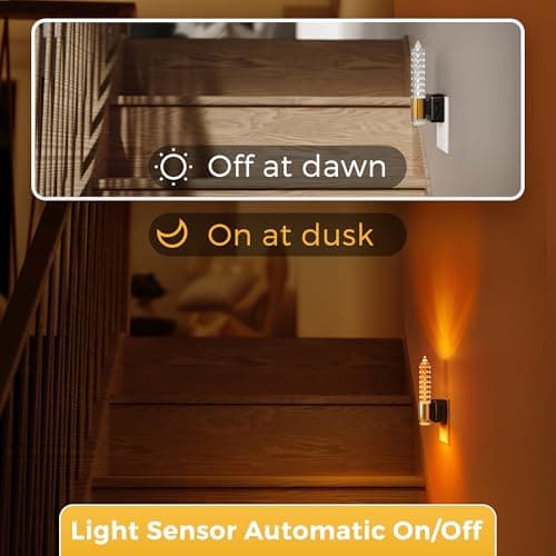 L LOHAS LED Night Light, Amber Candle Night Lights Plug into Wall,2 Pack 0-100 LM Dimmable Nightlight, Plug in Acrylic Diamond Night Light with Dusk to Dawn Sensor, for Bathroom Hallway - Thumbnail 6
