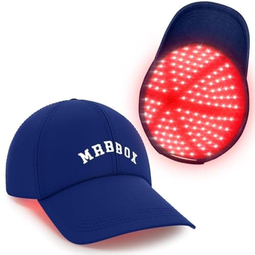 Red Light theray for Hair Growth,528 Total Light Emitters,Full-Scalp Coverage,Laser Hair Growth Cap,Blue - Image 1