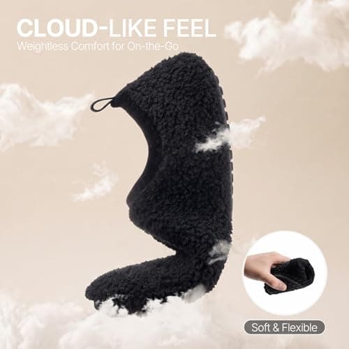 ATHMILE House Slippers for Women Men Lightweight Barefoot Slippers Non-Slip Indoor Outdoor Slipper Socks Cozy Slip-on House Shoes for Home Travel Yoga Camping Hospital Gifts for Women Men - Thumbnail 5