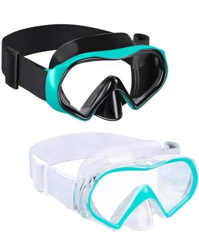 Aegend Diving Mask for Adult Youth, Anti-Fog Anti-UV Wide View Snorkel Mask for Scuba Diving Swimming Snorkeling