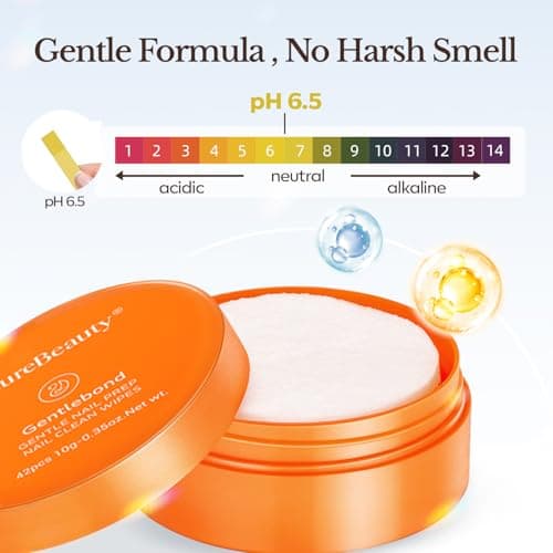AZUREBEAUTY Nail Dehydrator and Primer 4-in-One Nail Prep Pads Nail Bond Primer Wipes 84PCS (2 Boxes), Acid-Free Hema-Free Gentle Quick Dry Nail Prep Bond for Gel Polish, Acrylic & Dip Powder - Thumbnail 6