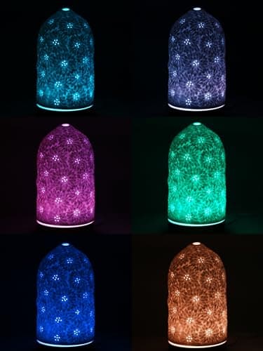 Sunflower Ceramic Essential Oil Diffusers,Small Cute for Office, Home for Aromatherapy,Bedroom Humidifier Air Fragrance,Room Scent, Smell,Light Decor para Casa De Essentials Aesthetic Electric Aroma - Thumbnail 5