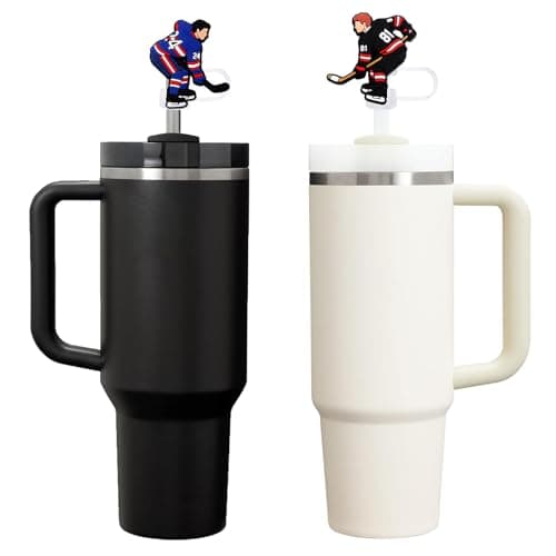 Silicone Straw Caps for 10mm Tumblers, Reusable Dust-Proof Straw Toppers Compatible with Stanley 30oz and 40oz Tumblers, 2pcs - Thumbnail 6