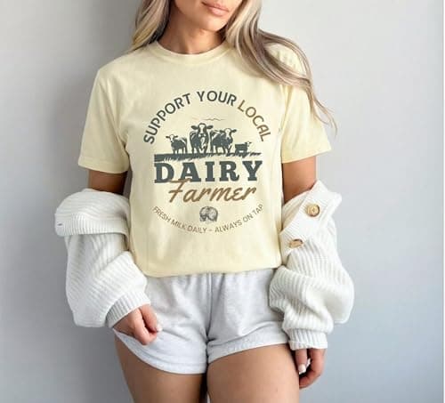 Breastfeeding Shirts for Women Nursing Shirts for Breastfeeding Hidden Zipper Maternity Tops Apricot - Thumbnail 5