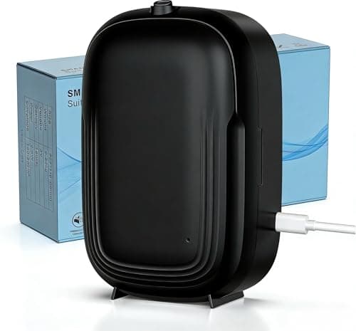 Waterless Oil Diffuser,Home Aromatherapy Scent Diffuser with APP & Timer|Whole House Oil Air Diffusers for Large Room,Office,Hotel Collection Use,Cover up to 1500 sq.ft-150ML,Compact,Quiet,Balck - Image 1