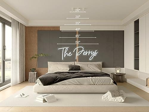 Custom Neon Signs,Personalized Neon Sign for Bedroom Wall Decor, Customizable Wedding and Birthday Party Decorations Gift - Thumbnail 5