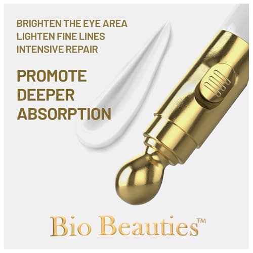 Retinol Under Eye Cream,Dark Circles,Wrinkles, Anti Aging and puffiness for Women and Men with Electric Massager - Thumbnail 6