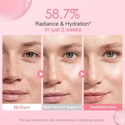 AVJONE PDRN Serum with 24K Gold & 5-Peptide Complex – Regenerating Facial Essence with Polynucleotide, Salmon PDRN, Gold Particles & Peptides – For Fine Lines, Dullness & Firmness 1.7oz - Thumbnail 6