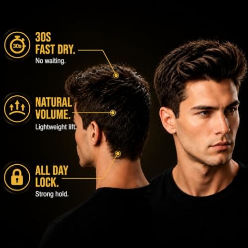 ApexFlow Hair Styling Cream for Straight, Wavy Curly Hair, 1.05 oz – Volumizing Root Lift, Matte Finish, Flyaway Control, Lightweight Flexible Hold - Thumbnail 5