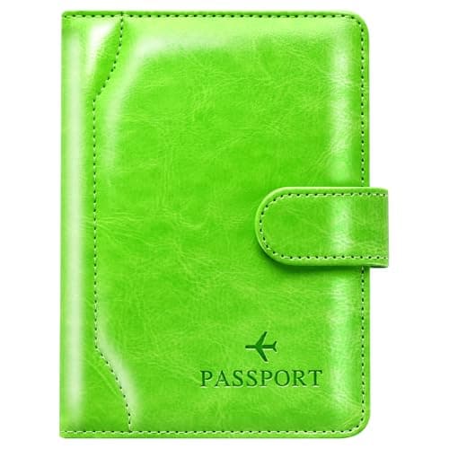 Herain Passport Holder for Travel Cruise Essentials, Passport Cover Wallet Case Women Men Family, RFID Passports Book Holders Travels Gifts Must Haves Accessories - Image 1