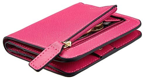Toughergun Wallet Women Rfid Blocking Small Compact Bifold Luxury Leather Pocket Wallet Ladies Mini Purse with ID Window - Image 1