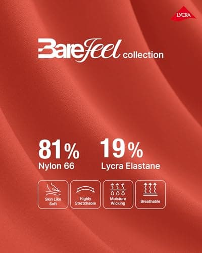 G4Free Golf Skirts for Women,Summer Soft Tennis Skorts with Pockets Ladies High Waisted Tummy Control Athletic Running Casual Short Skirt(Rust Orange,S) - Thumbnail 3