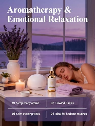 100% Pure Lavender Essential Oil 4 fl oz - Essential Oils for Skin & Diffusers & Home Care, Candle Making, Valentine's Day Gifts for Women - Lavender Essential Oil for Diffuser - Thumbnail 3