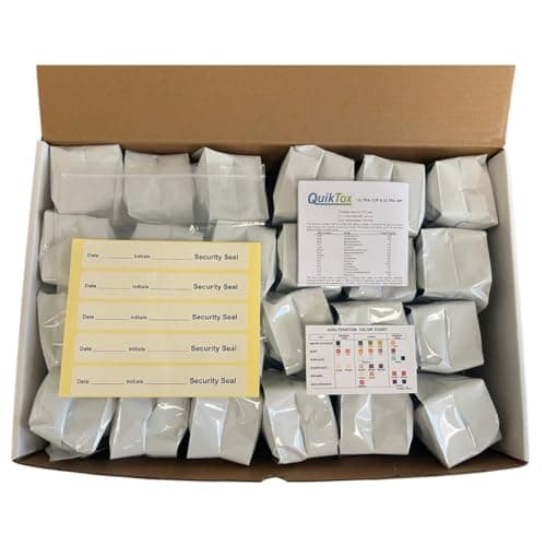 QuikTox Ultra Cup Multi-Drug Screen Test, 12 Panel, 25 Pack - Thumbnail 2