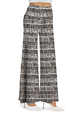 Arolina Women's Stretchy Wide Leg Palazzo Lounge Pants Casual Comfy High Waist Palazzo Pants - Image 1