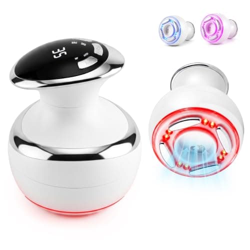 Poeruo Cupping Massager & Gua Sha, Anti Cellulite Massager & Body Sculpting Machine, Lymphatic Drainage Massager for Back, Waist, Belly